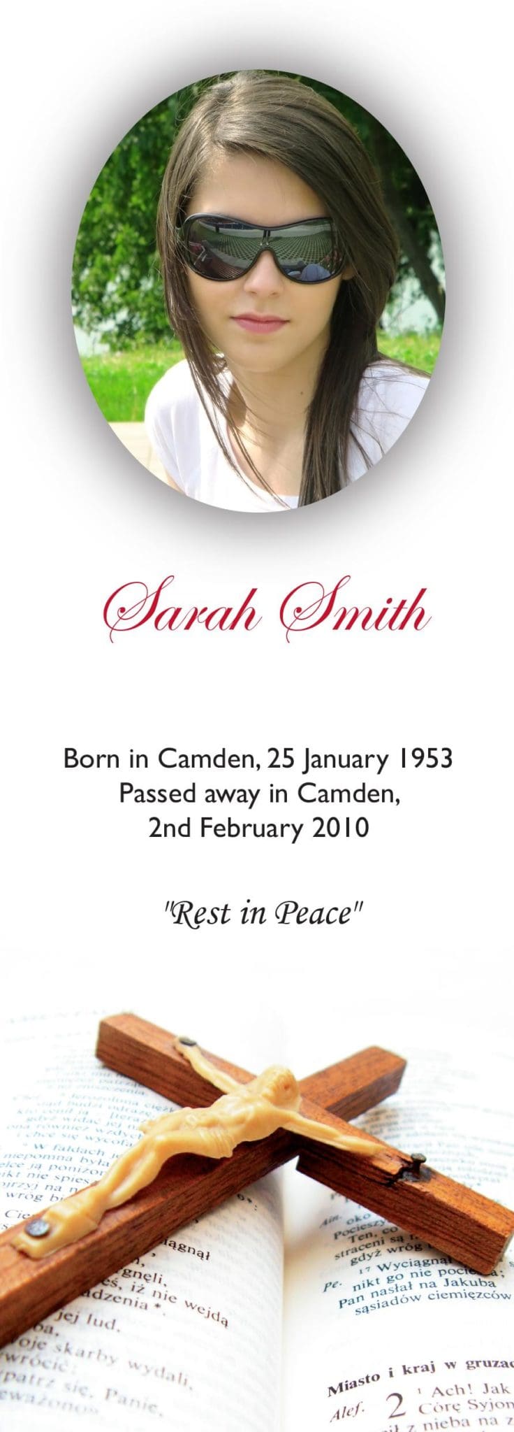 funeral stationery
