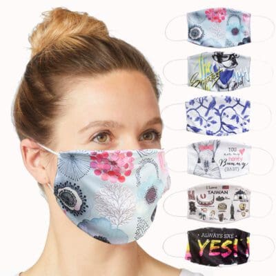 2-Ply Fabric Face Masks - Non Medical - FFM