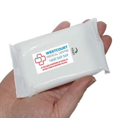 Alcohol Wipes - White Pack - AWPSW