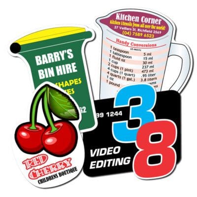 Custom Shape Fridge Magnets up to 85cm²
