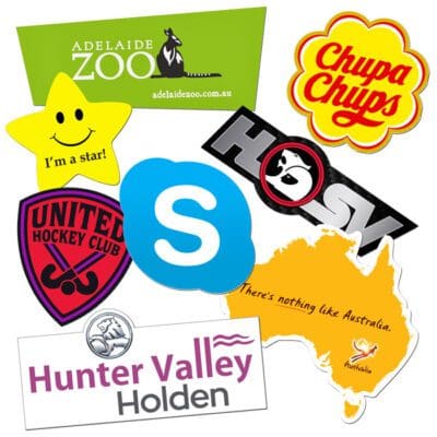 Custom Shape Vinyl Stickers - CSTK