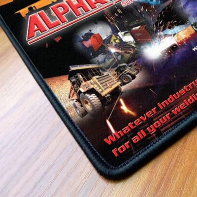 Deluxe Overlocked Fabric Mousepad - DOFM