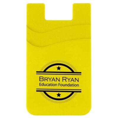 Dual Pocket Silicone Mobile Wallet - SMPD