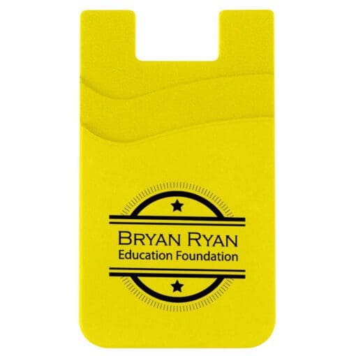 Dual Pocket Silicone Mobile Wallet - SMPD
