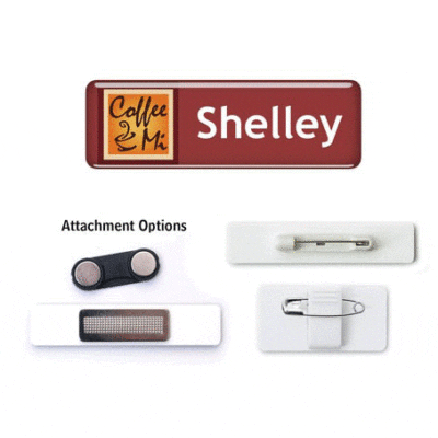 Epoxy Name Badges - EB