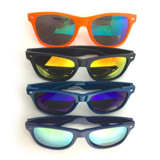 Fashion Sunglasses with Reflective Lens - FSGL