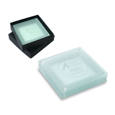 Glass Coaster Set - KR353