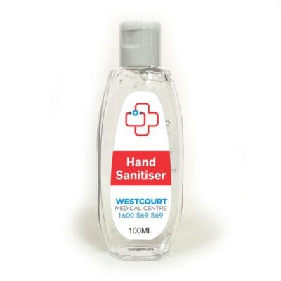 Hand Sanitiser Antibacterial Gel - 100ml - HS100
