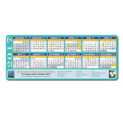 Magnetic Calendar 213 x 98mm - CADL