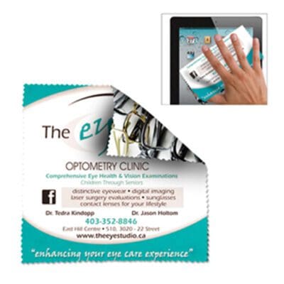 Microfibre Lens Cloth - Full Colour 2 Sided Print - MLC2