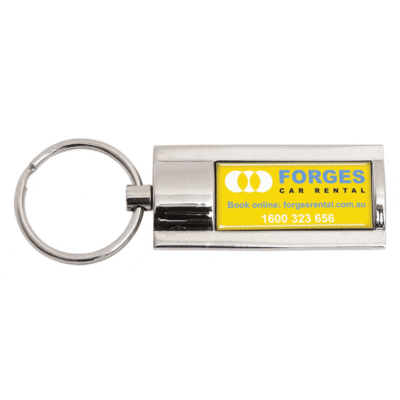Paris Metal Keyring - W107
