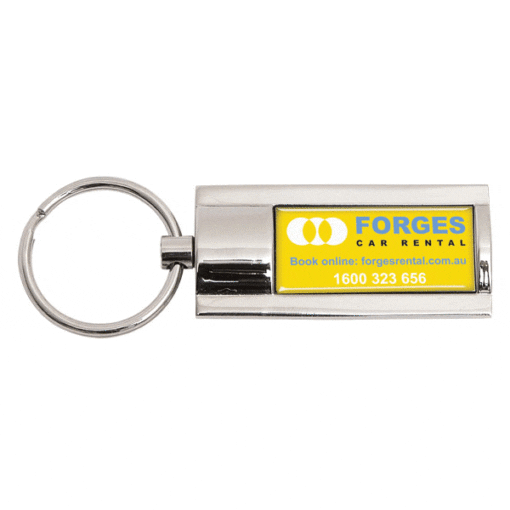 Paris Metal Keyring - W107