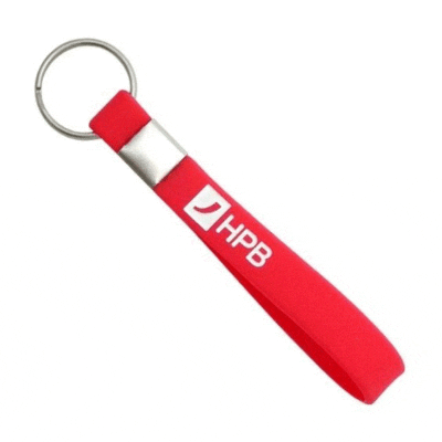 Silicone Loop Keyring - SLK