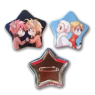 Star Button Badges - SBB