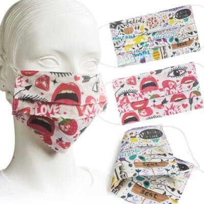 Surgical Style Digital Print Cotton Face Masks - SDCFM