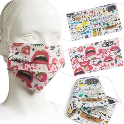 Surgical Style Digital Print Cotton Face Masks - SDCFM